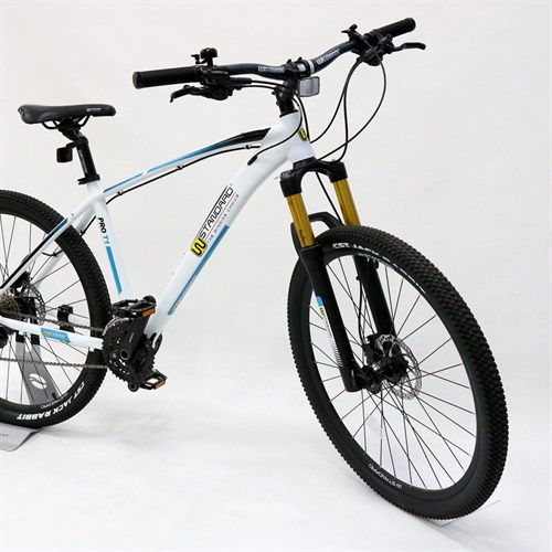دوچرخه کوهستان دبلیو استاندارد 27.5 مدل Pro T1 - سفید_آبی